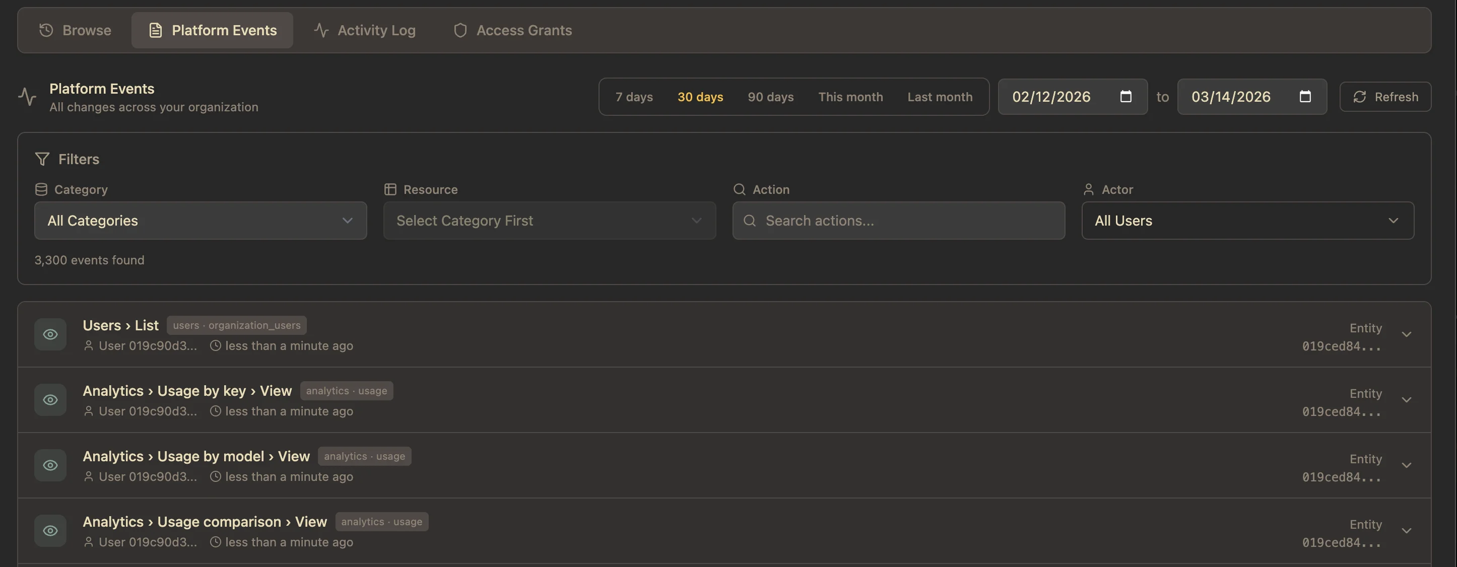 ChiriBrain screenshot: Governed & Auditable — Every action logged, every decision traceable