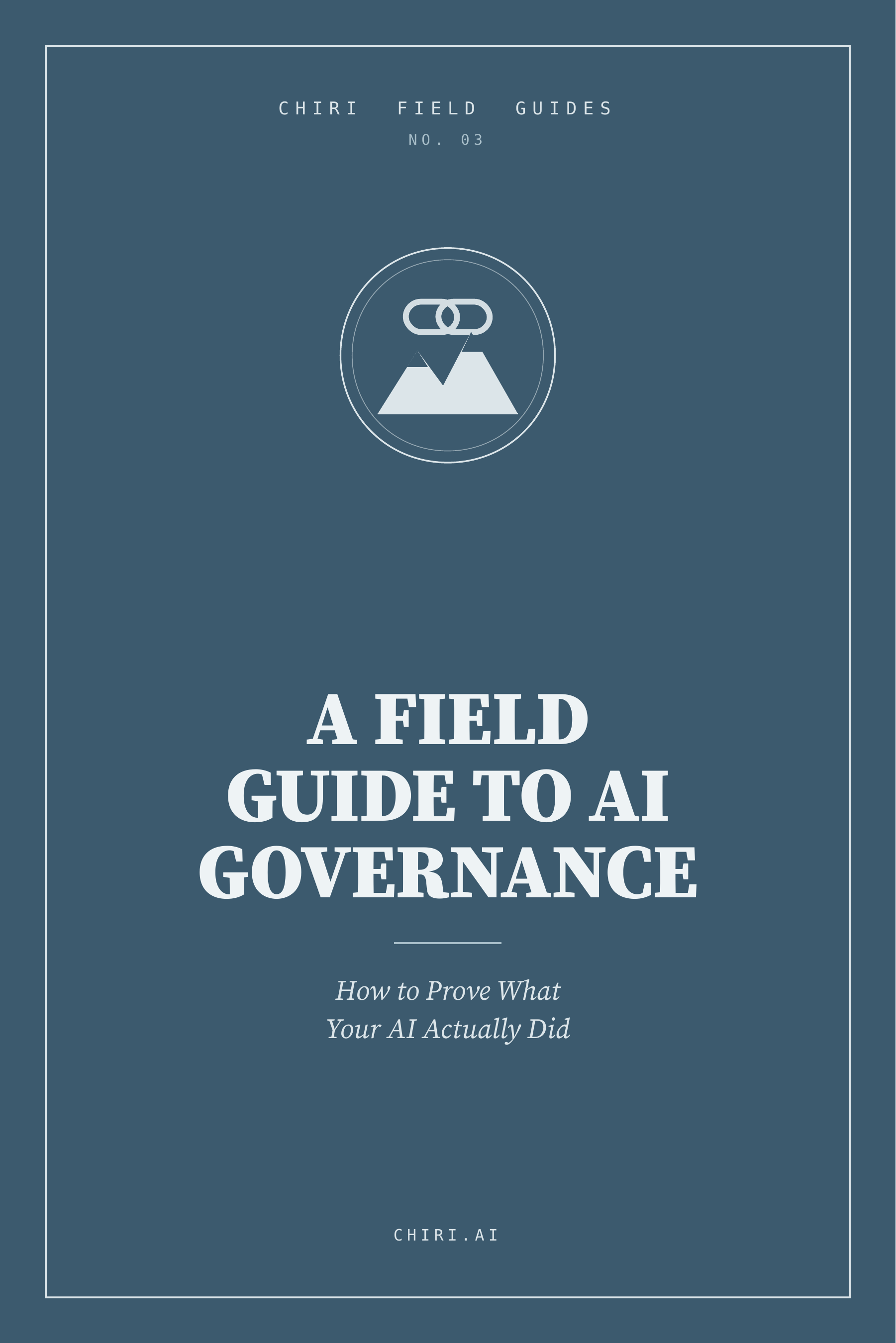 The Field Guide to AI Governance cover
